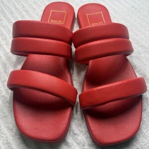WOMANS DOLCE VITA SANDLE RED